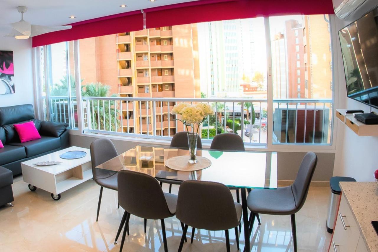 My Sweet Pink Apartment Benidorm Bagian luar foto